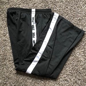 Vs Pink Flared Track Pants